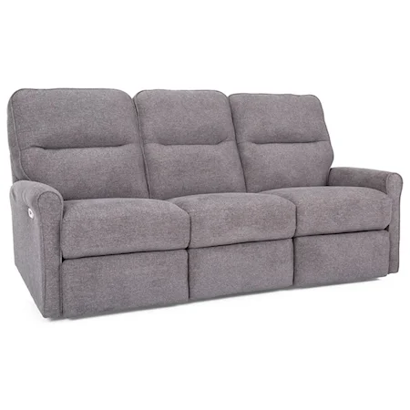 Power Reclining Sofa with Channel Back
